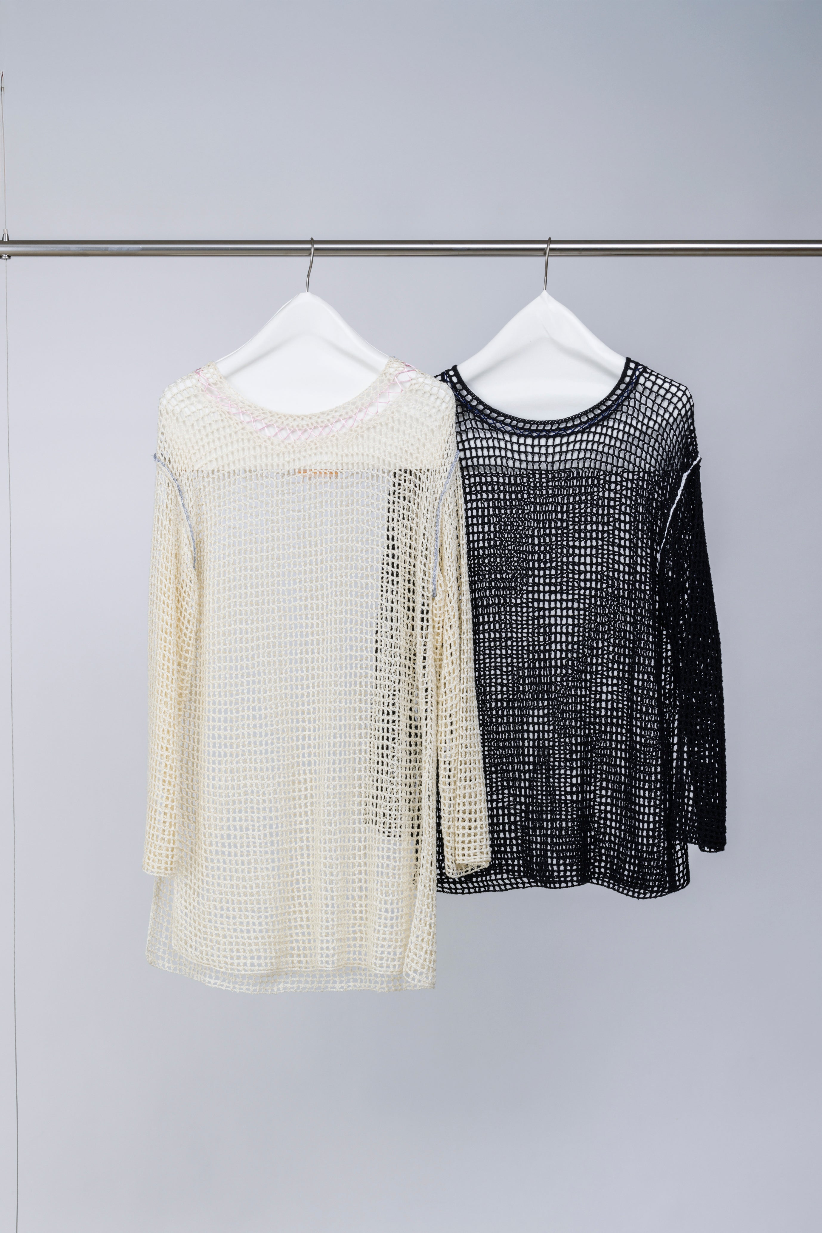 ニット セーター PONTI Mesh knitting Pullover PO1Q002-C：ニット レディース PONTI Mesh knitting Pullover PO1Q002-C：ニット（ニット
