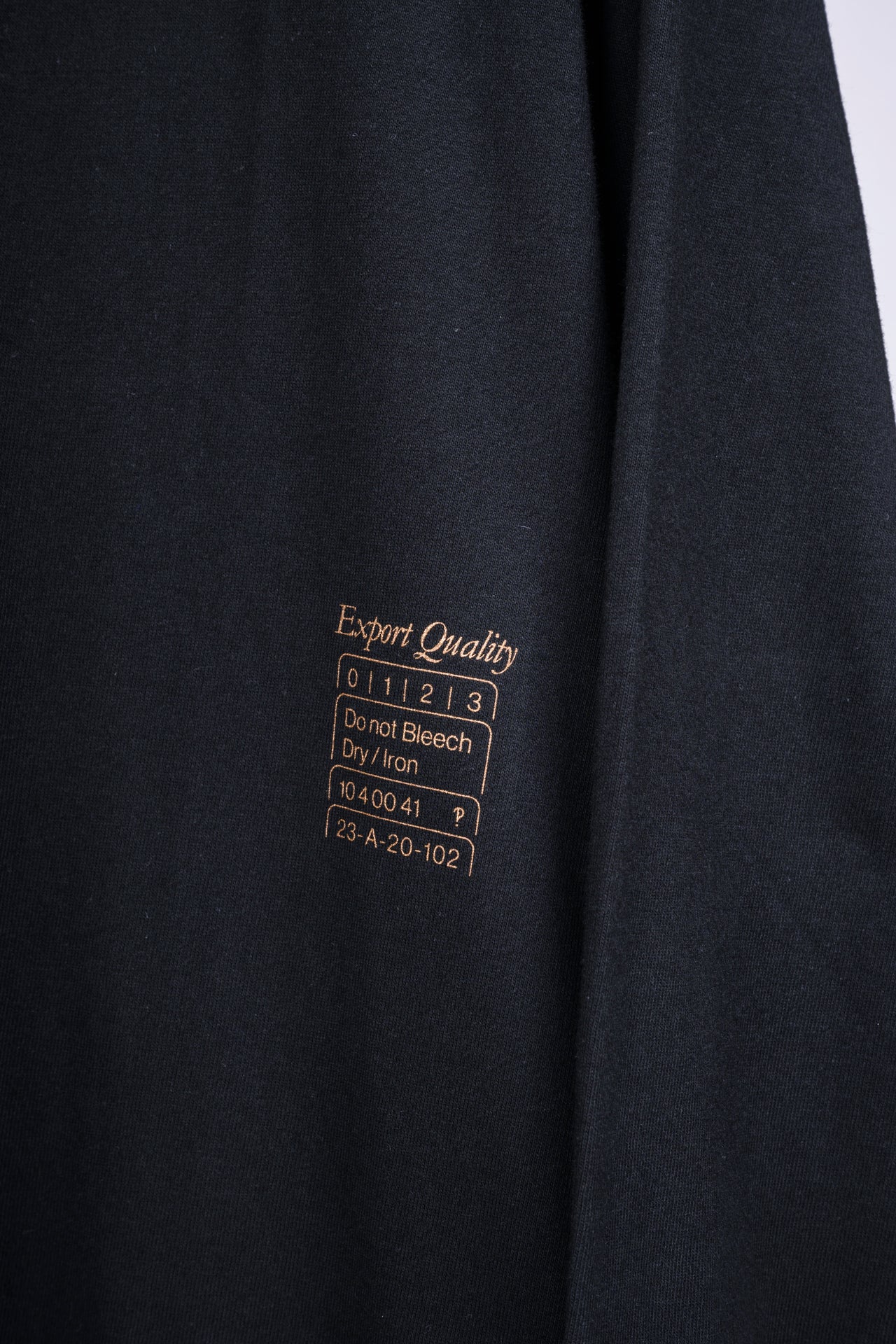 Cotton Jersey Hem Leather Fringe Long Tee