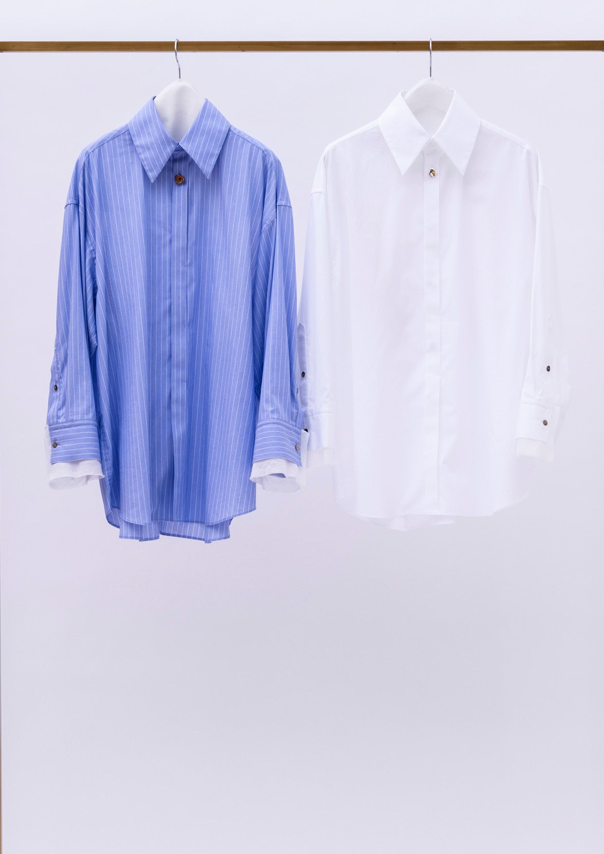 Double Cuff Layered Shirt