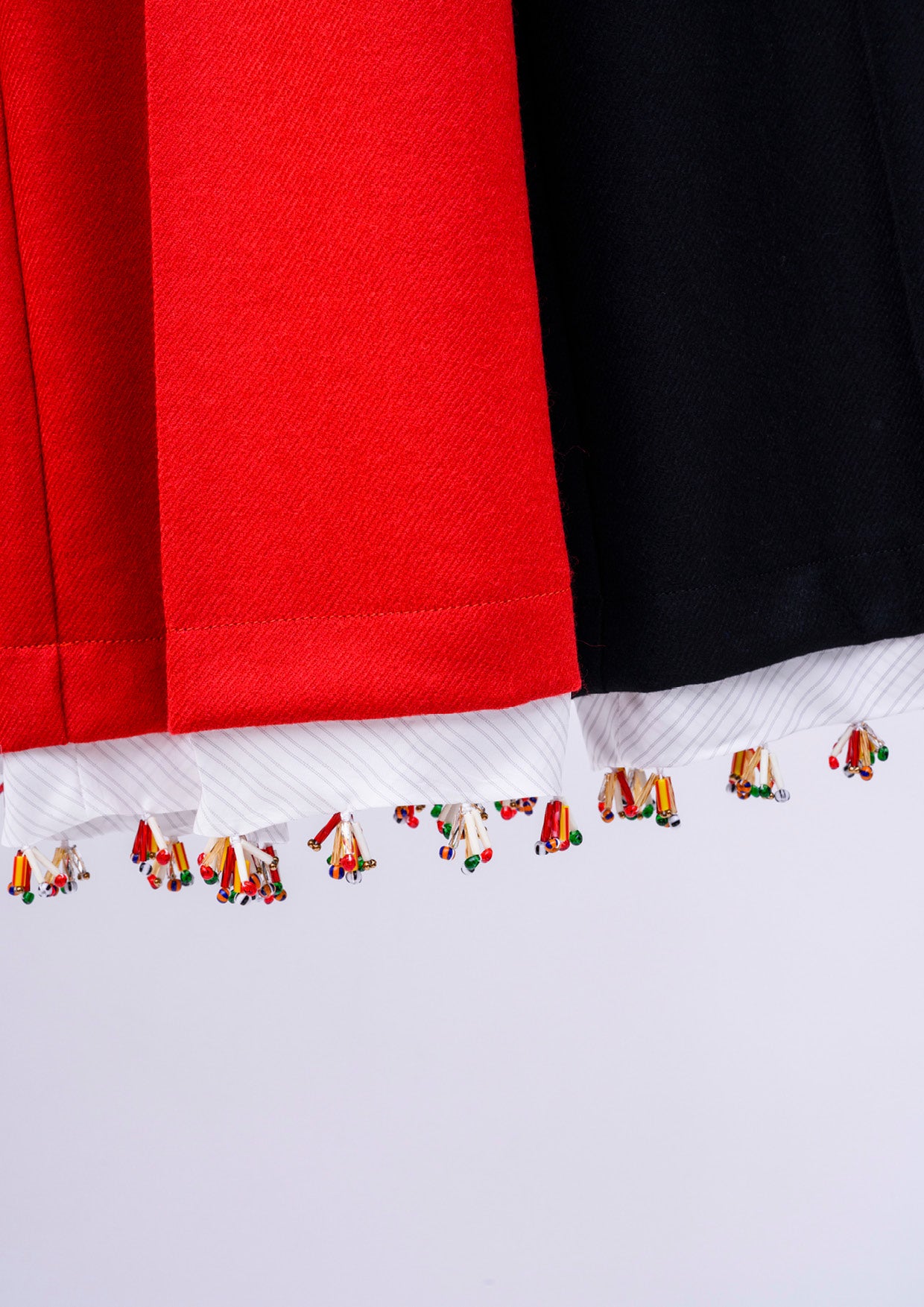 Beaded Tassel Skirt