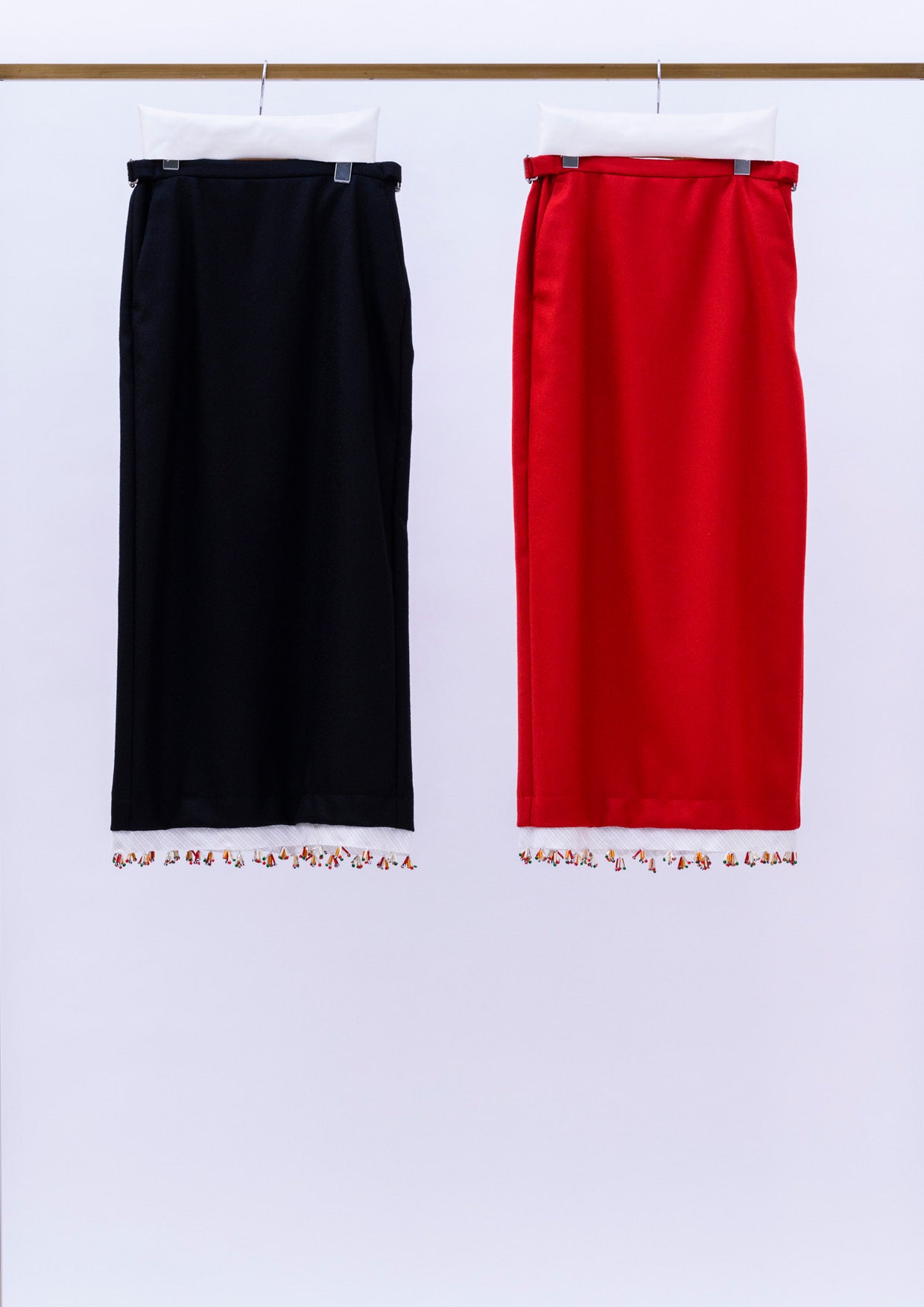 Beaded Tassel Skirt