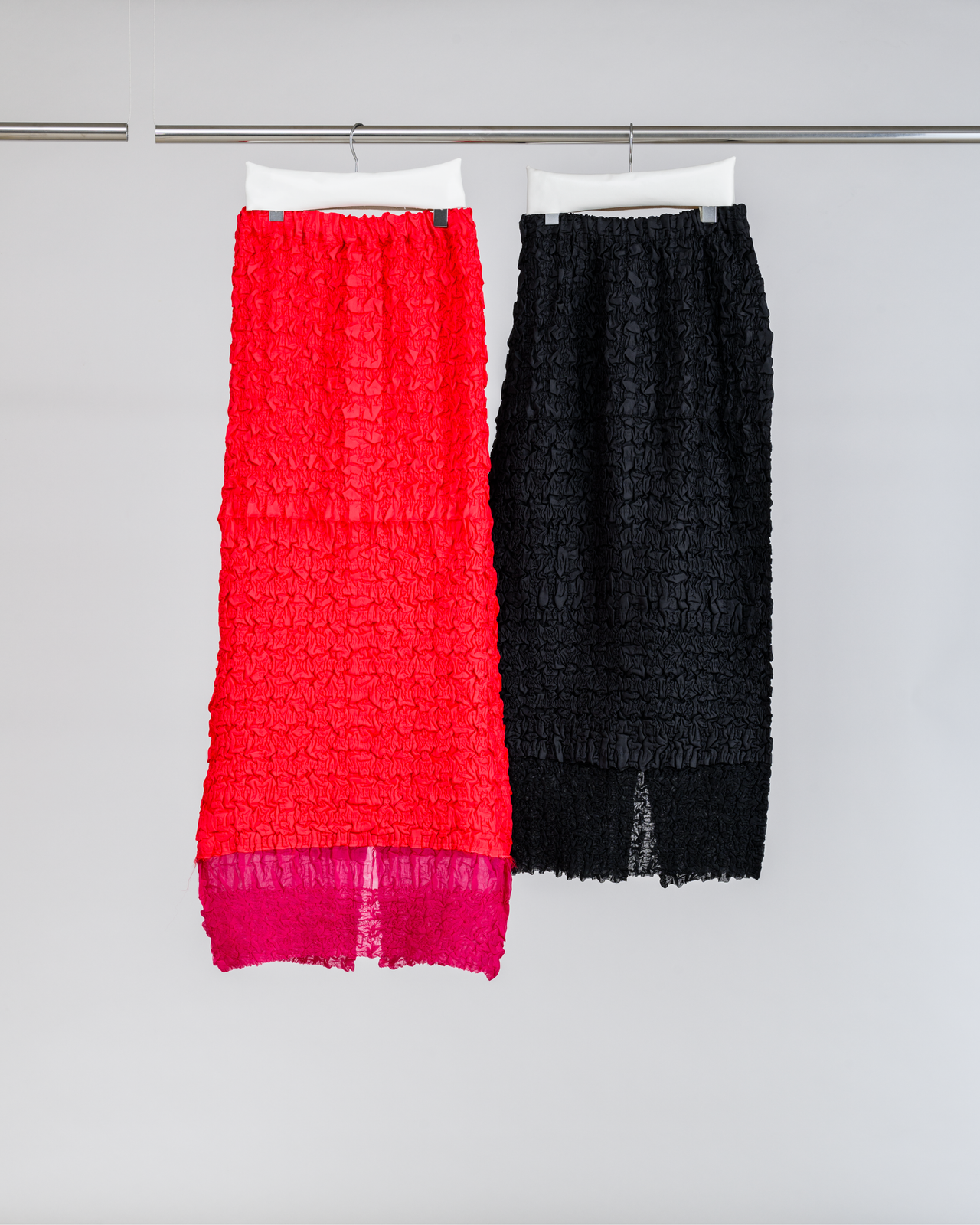 Plaid Pattern Pleats Skirt