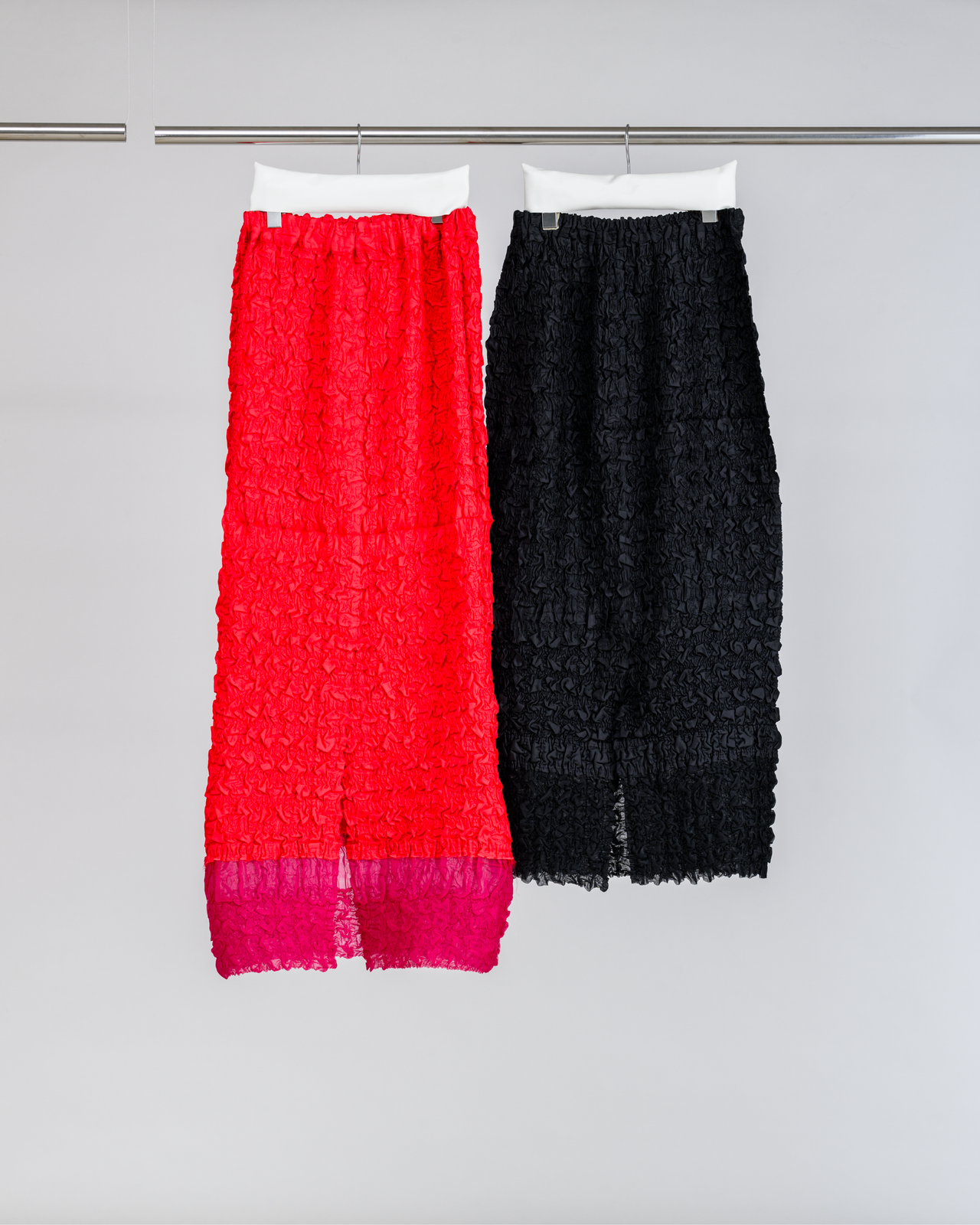 Plaid Pattern Pleats Skirt