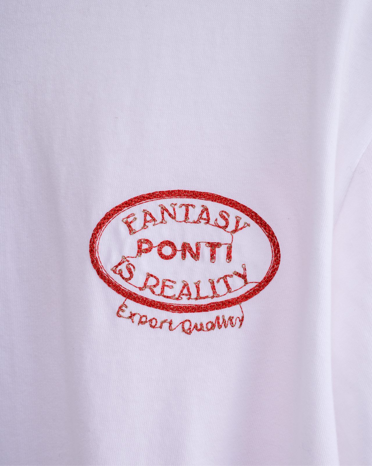 Logo Kimkoma Embroidery Long Sleeve Tee