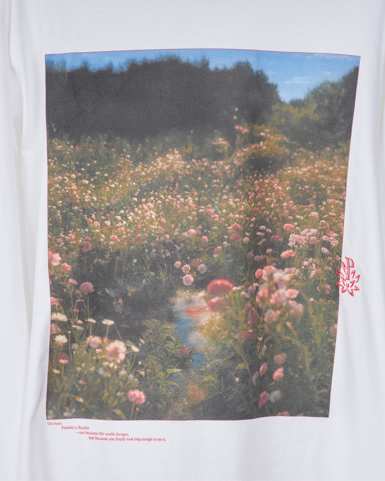 Photo Print Long T-shirt