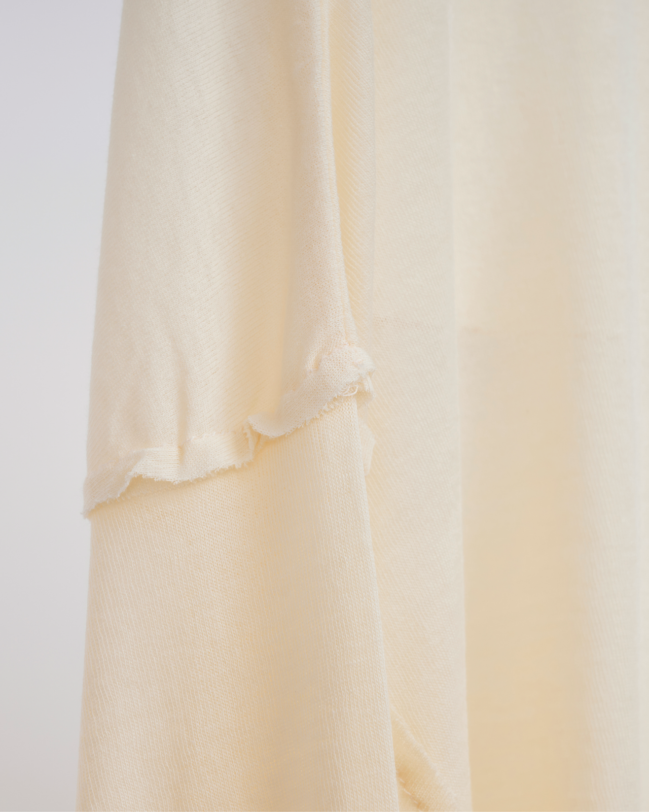 Double Rib Collar Long T-shirt