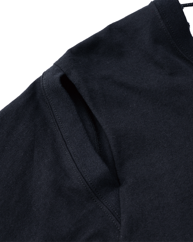 Cotton jersey semicircle T-shirt