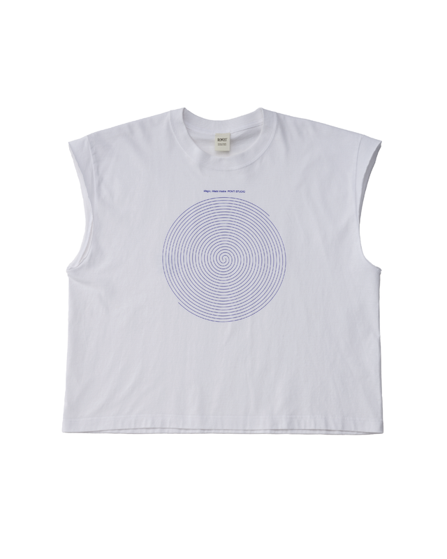 Magic,Made Visible cut off print T-shirt