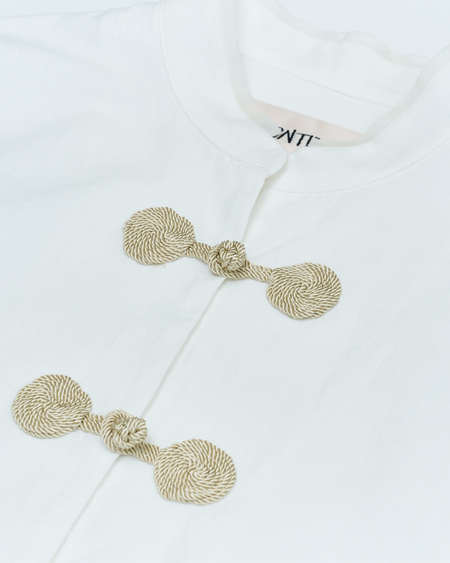 Cotton linen china shirt
