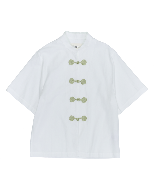 Cotton linen china shirt