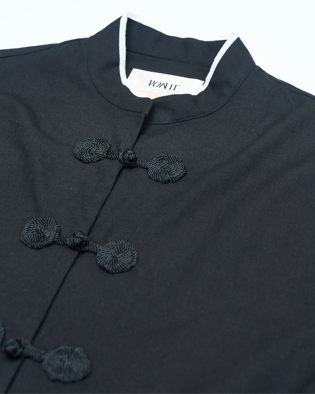 Cotton linen china shirt