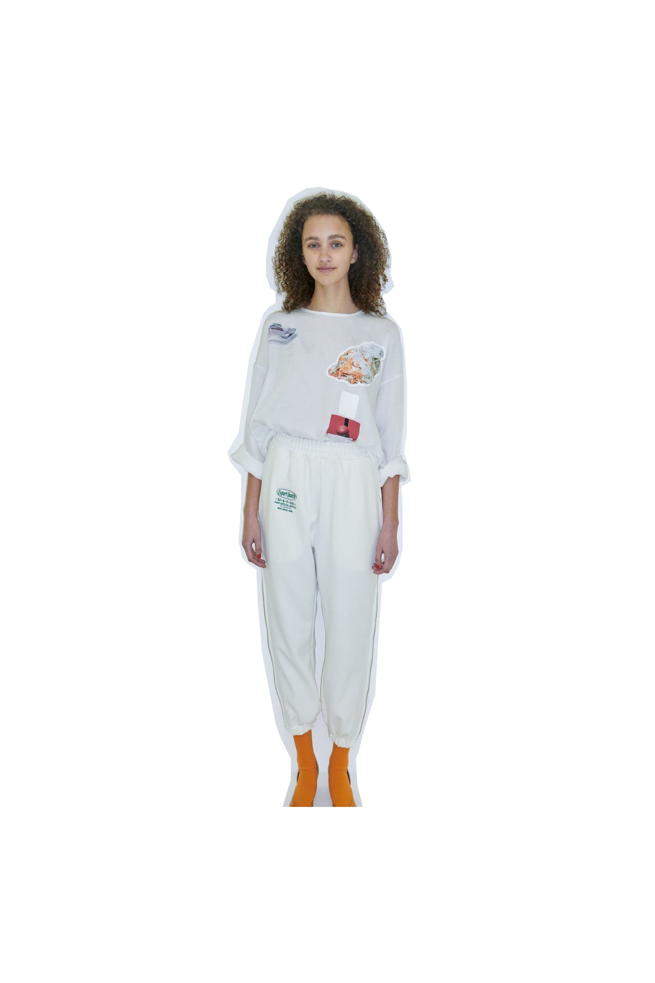 ZIP JERSEY PANTS
