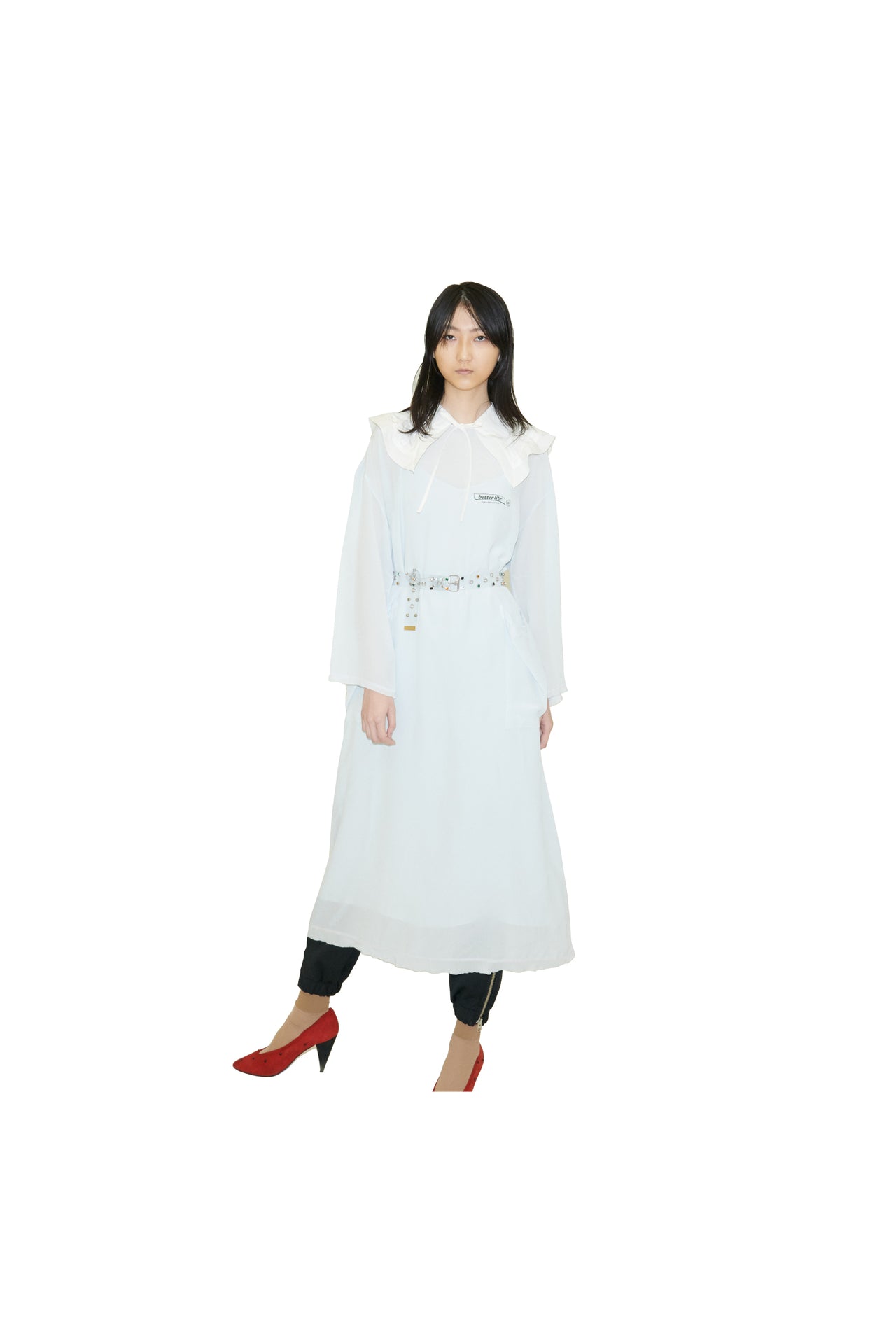 SILK GARMENT DYE  DRESS