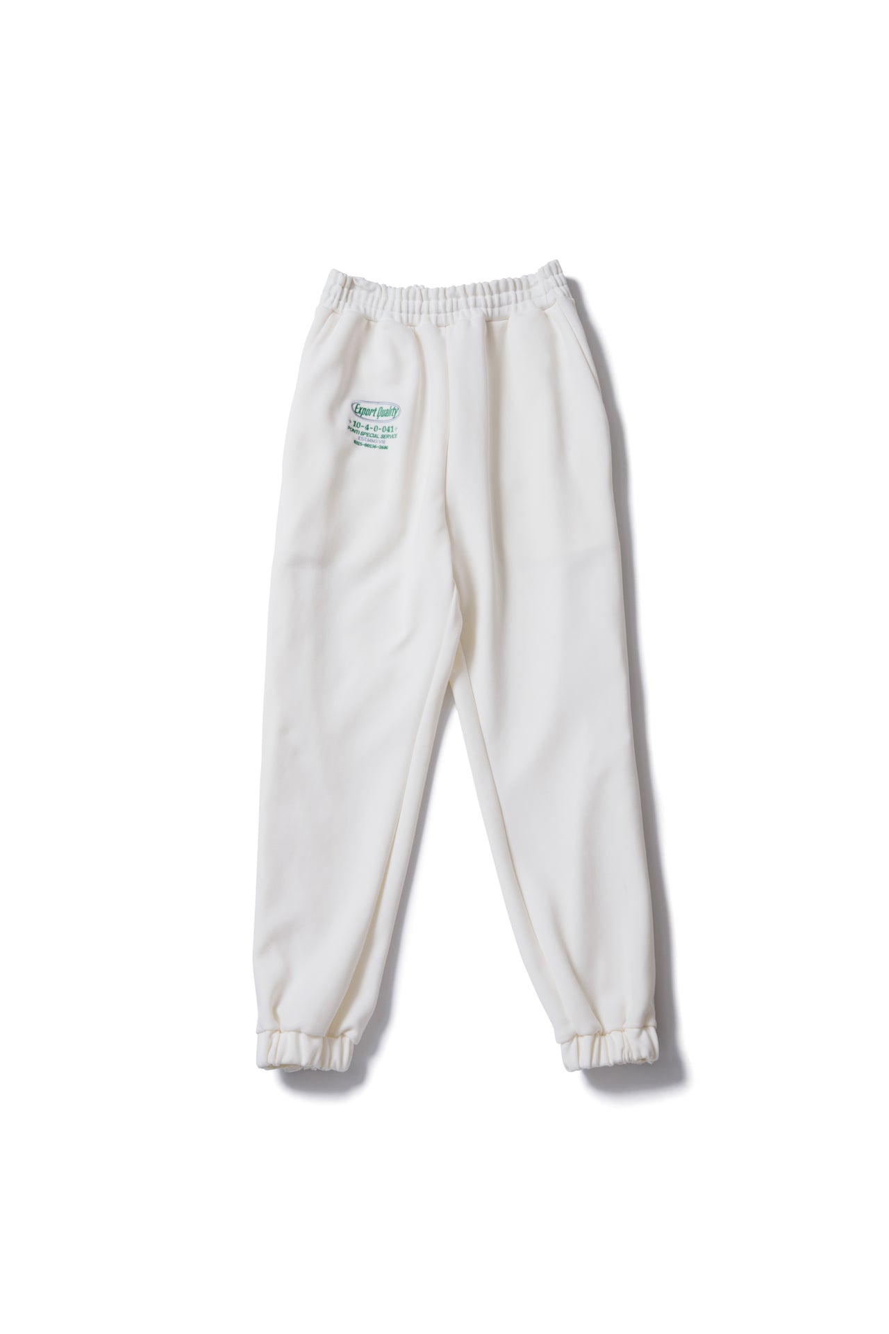ZIP JERSEY PANTS