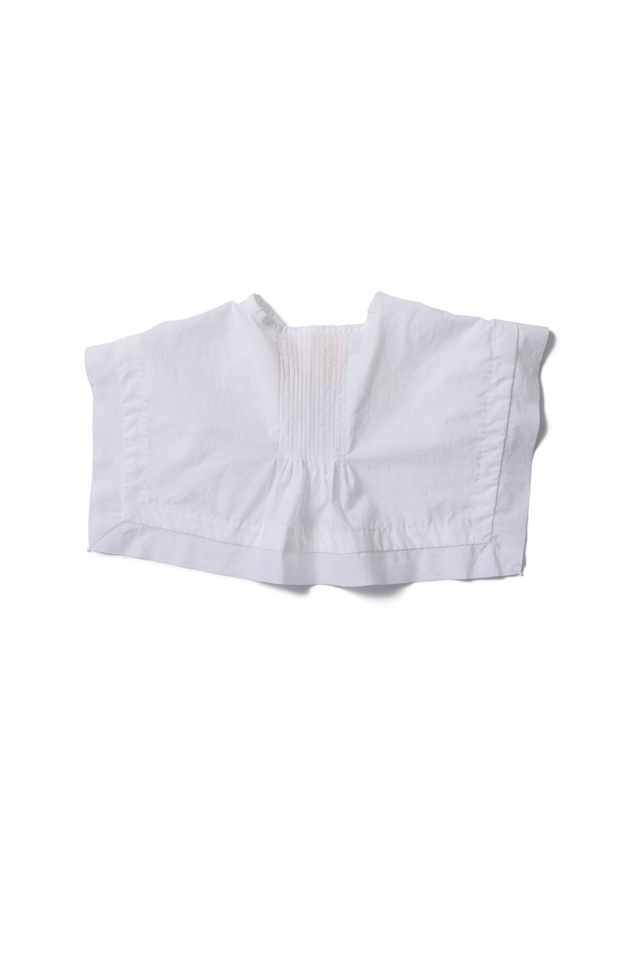 COTTON PIN TUCK COLLAR