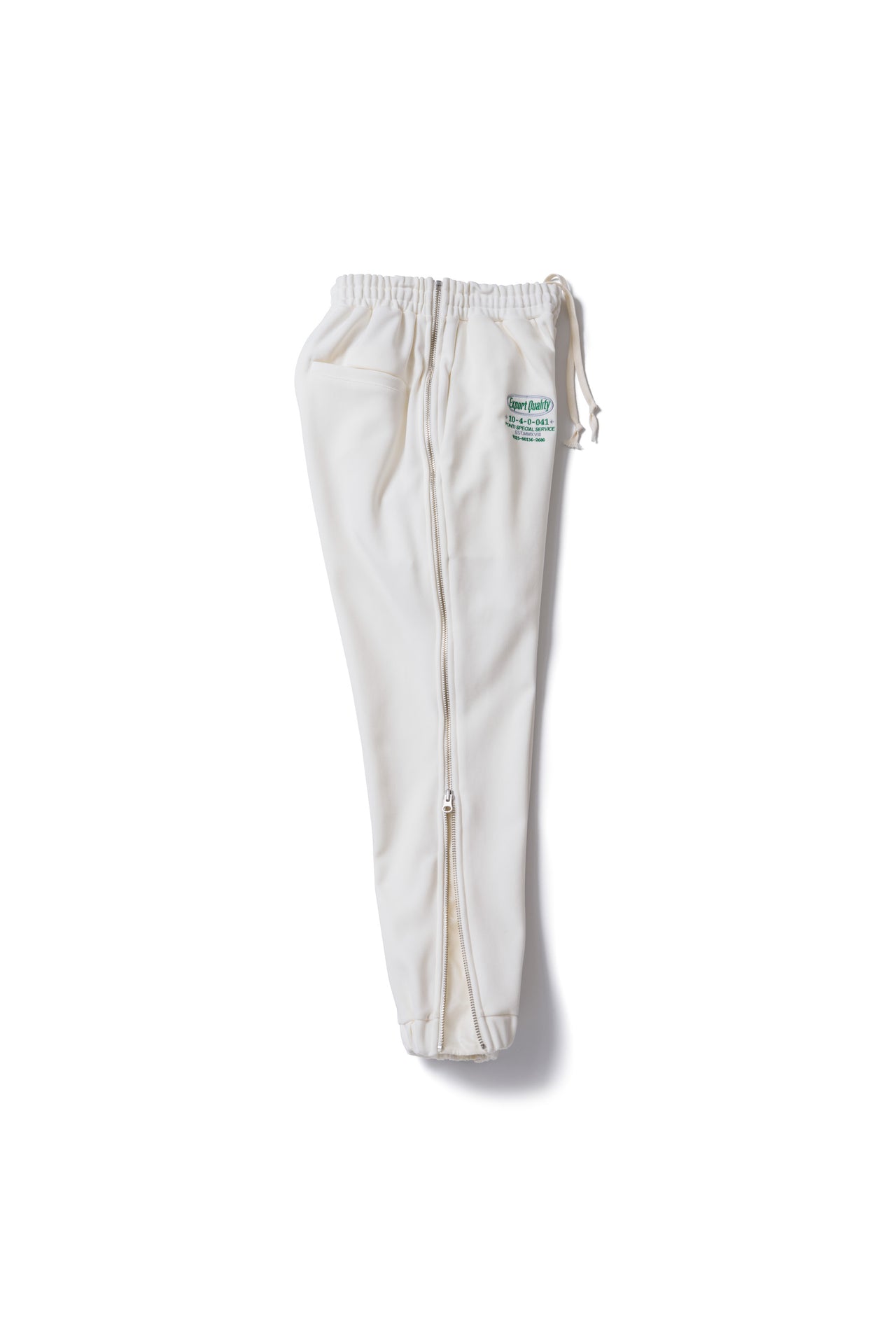 ZIP JERSEY PANTS