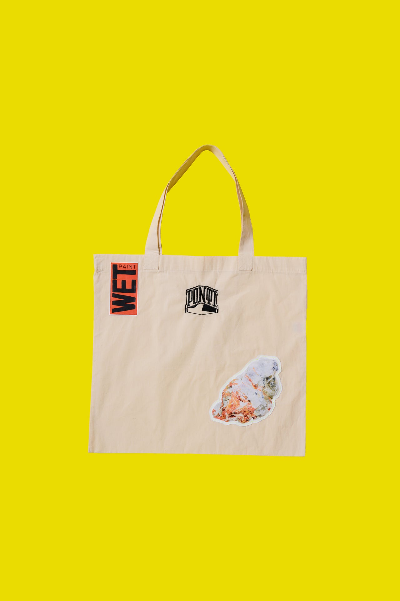 MINERAL TOTE BAG WHITE