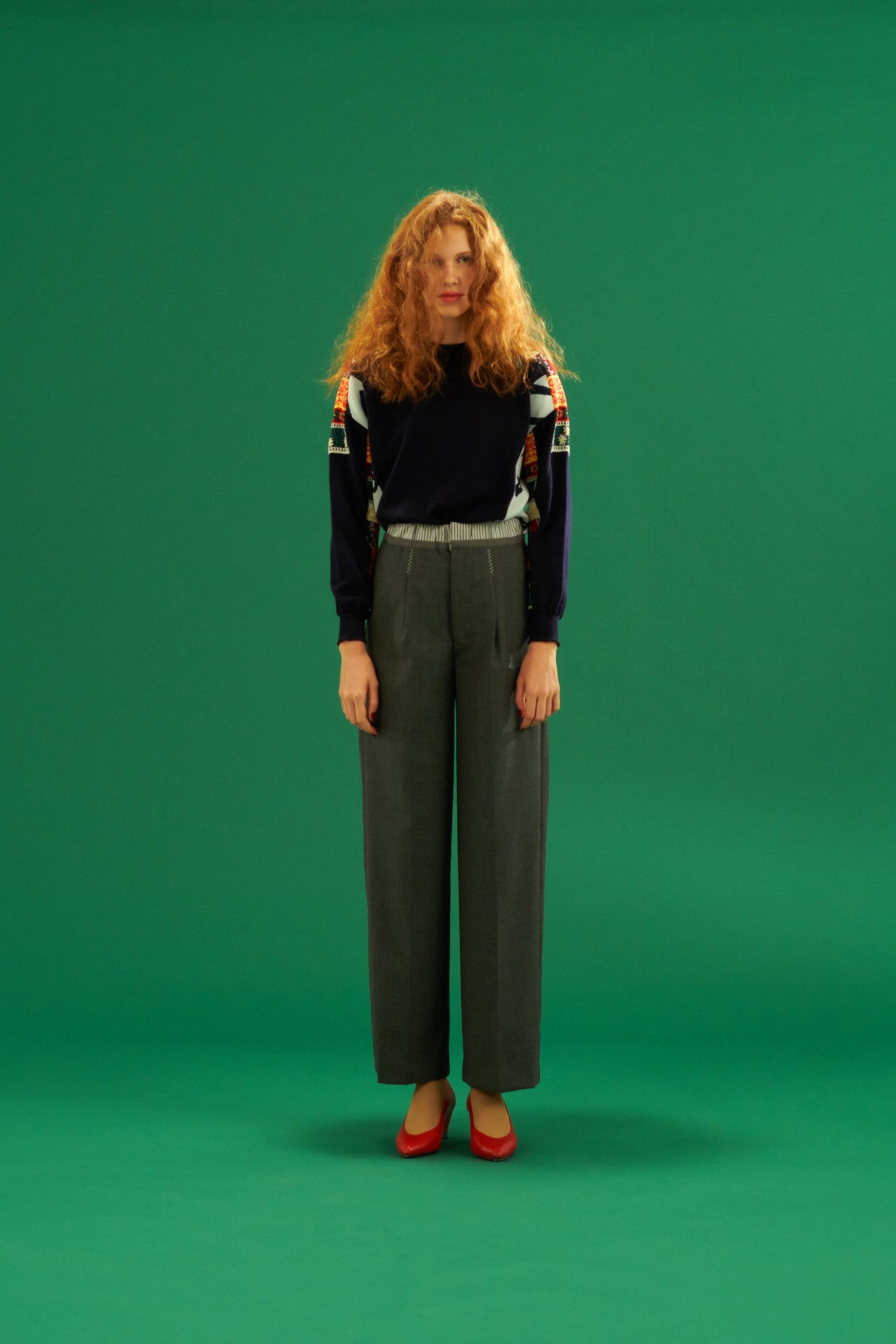 TYROLEAN/PENCIL JQ COMBINATION PO KNIT