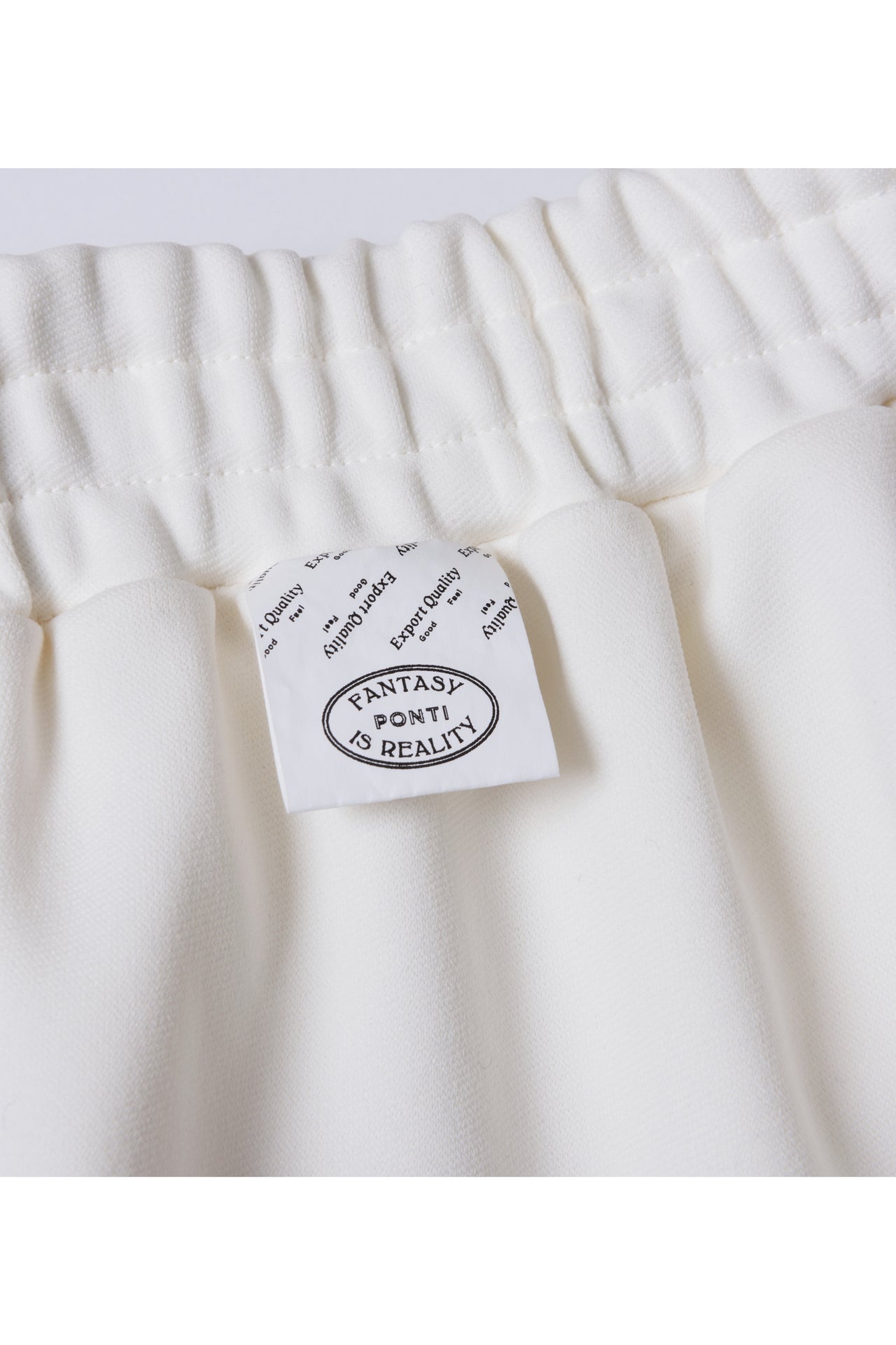 ZIP JERSEY PANTS
