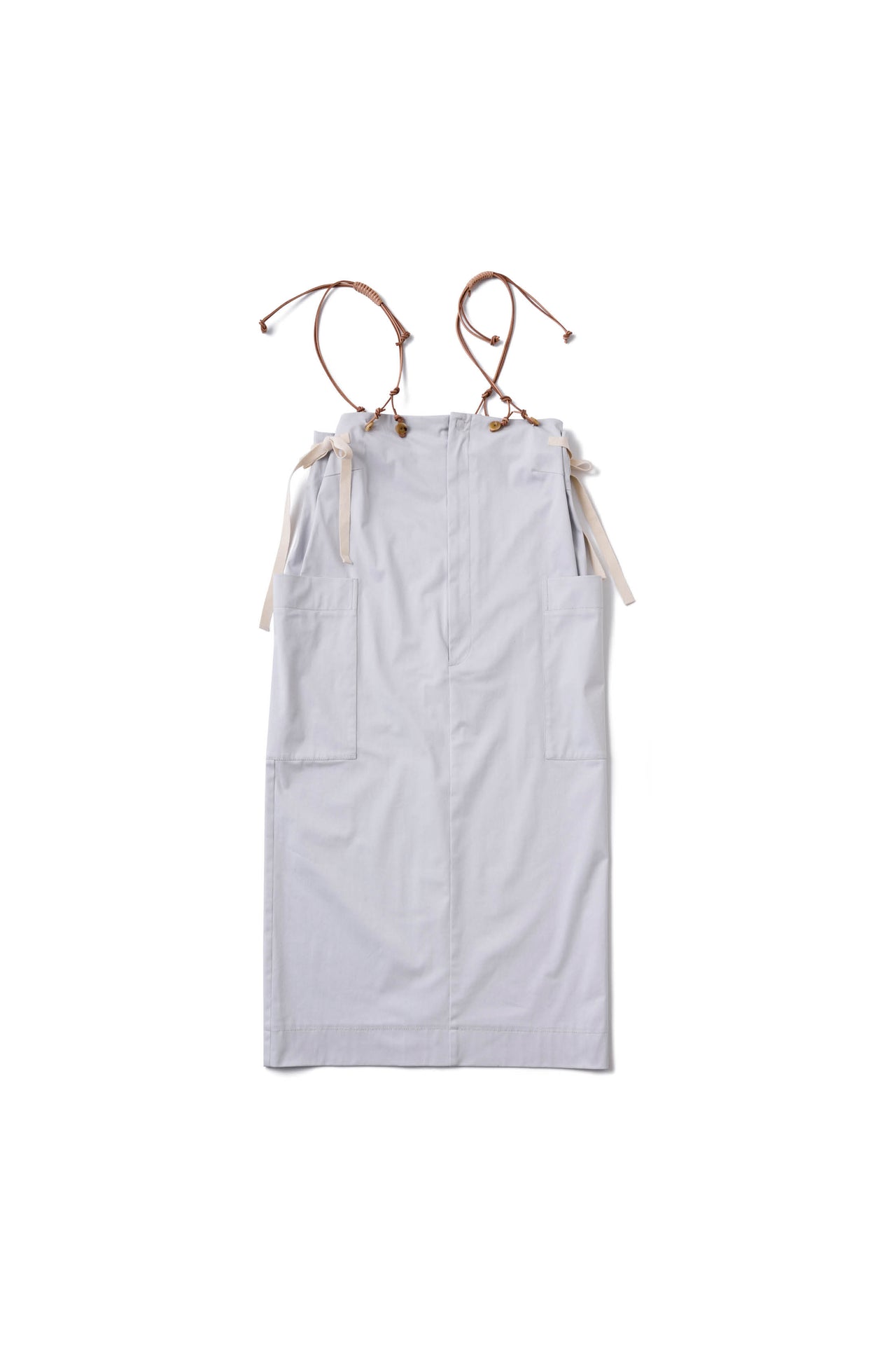 SS20-TRICOT SUSPENDERS SKIRT