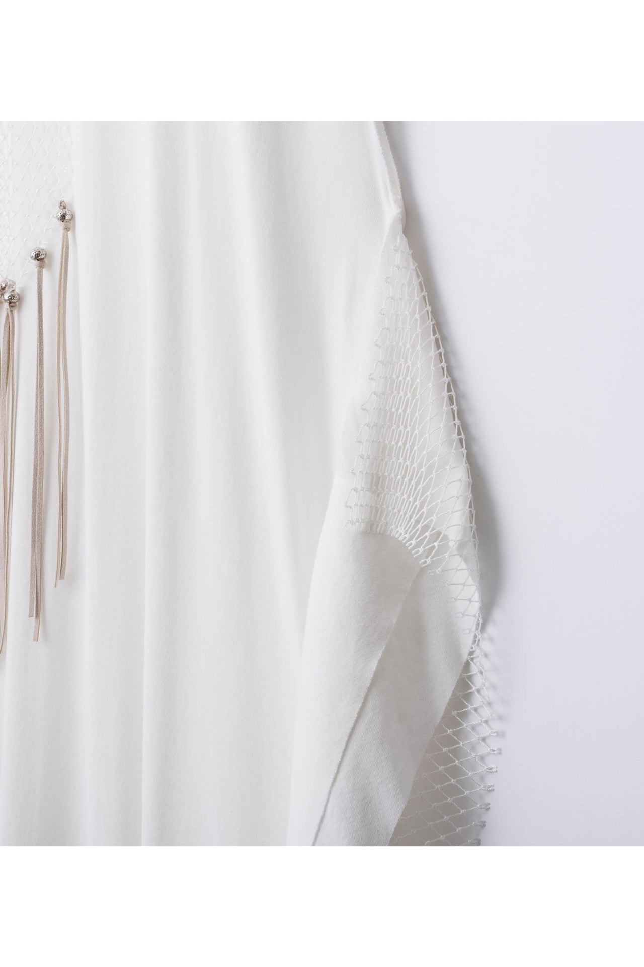 SS20-STRONG TWIST MILLING/NET COMBINATION DRESS