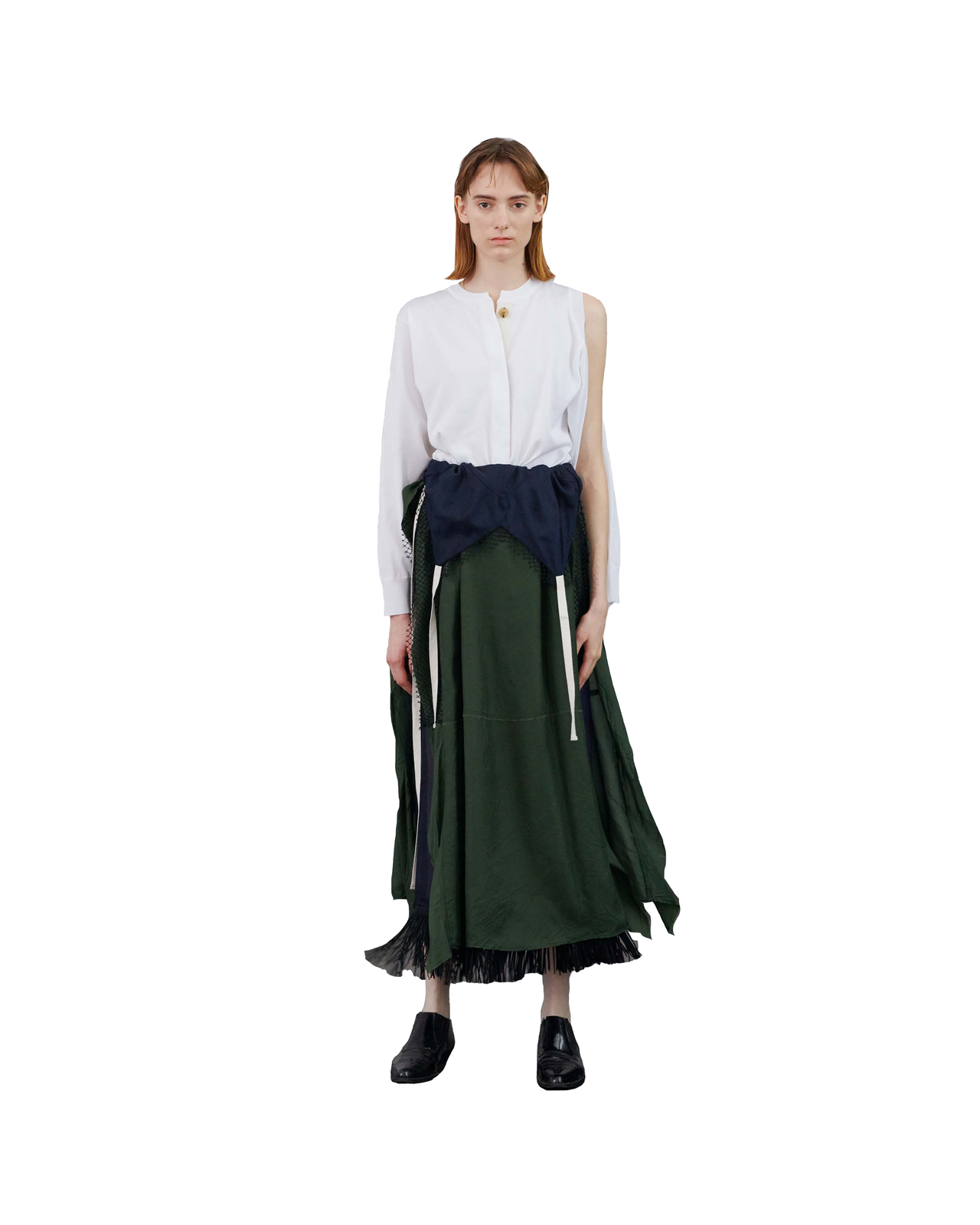 SS20-CUPRA SHANTUNG 2WAY DRESS