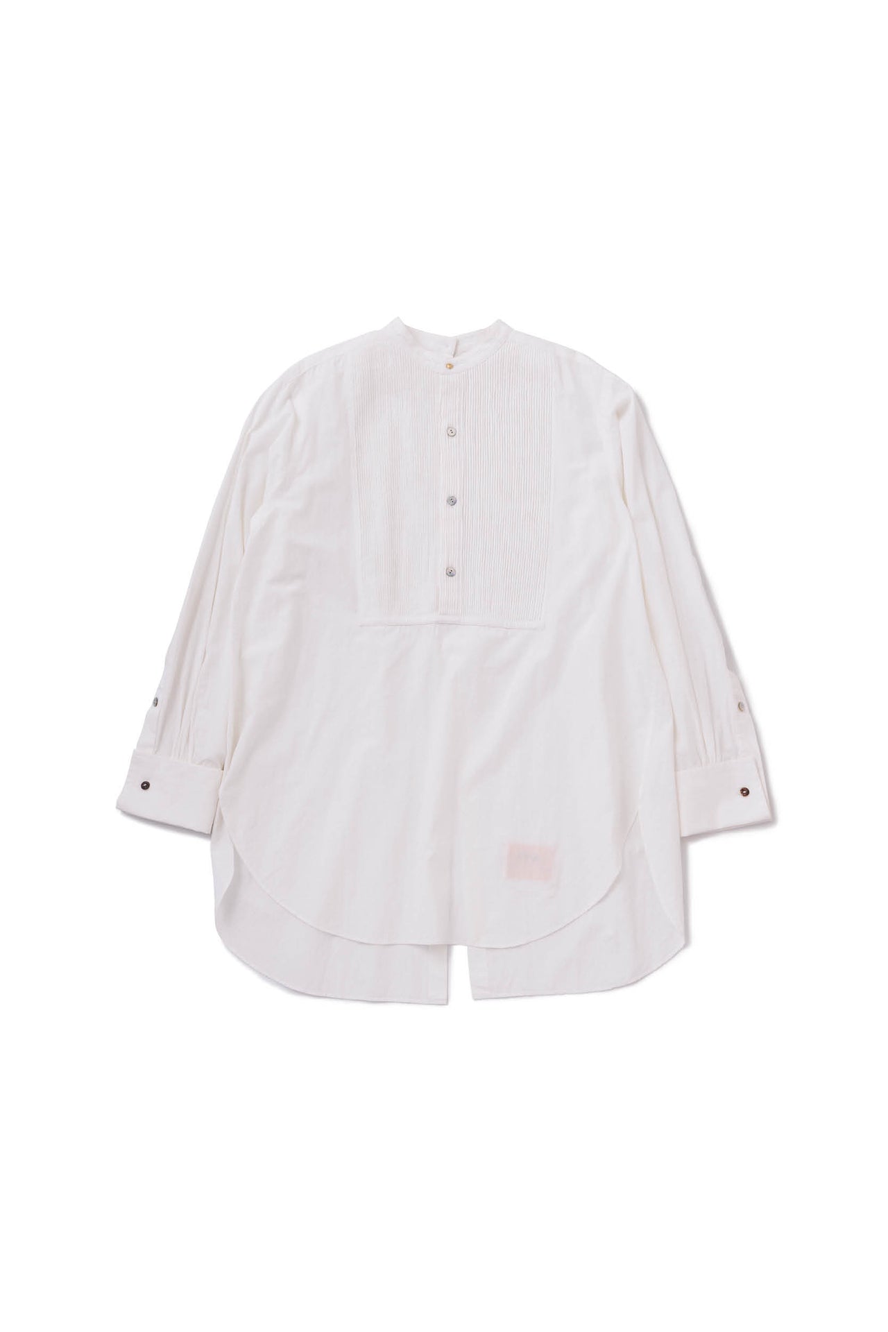 AW20-PINTUCK TUXED DRESS SHIRT