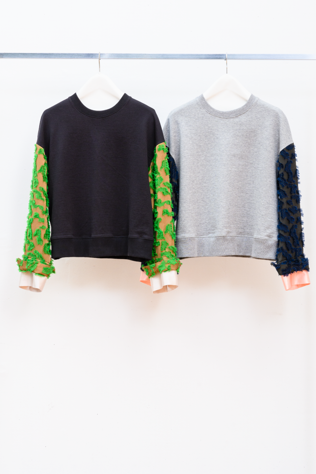 Island Cut JQ Combination Sweater