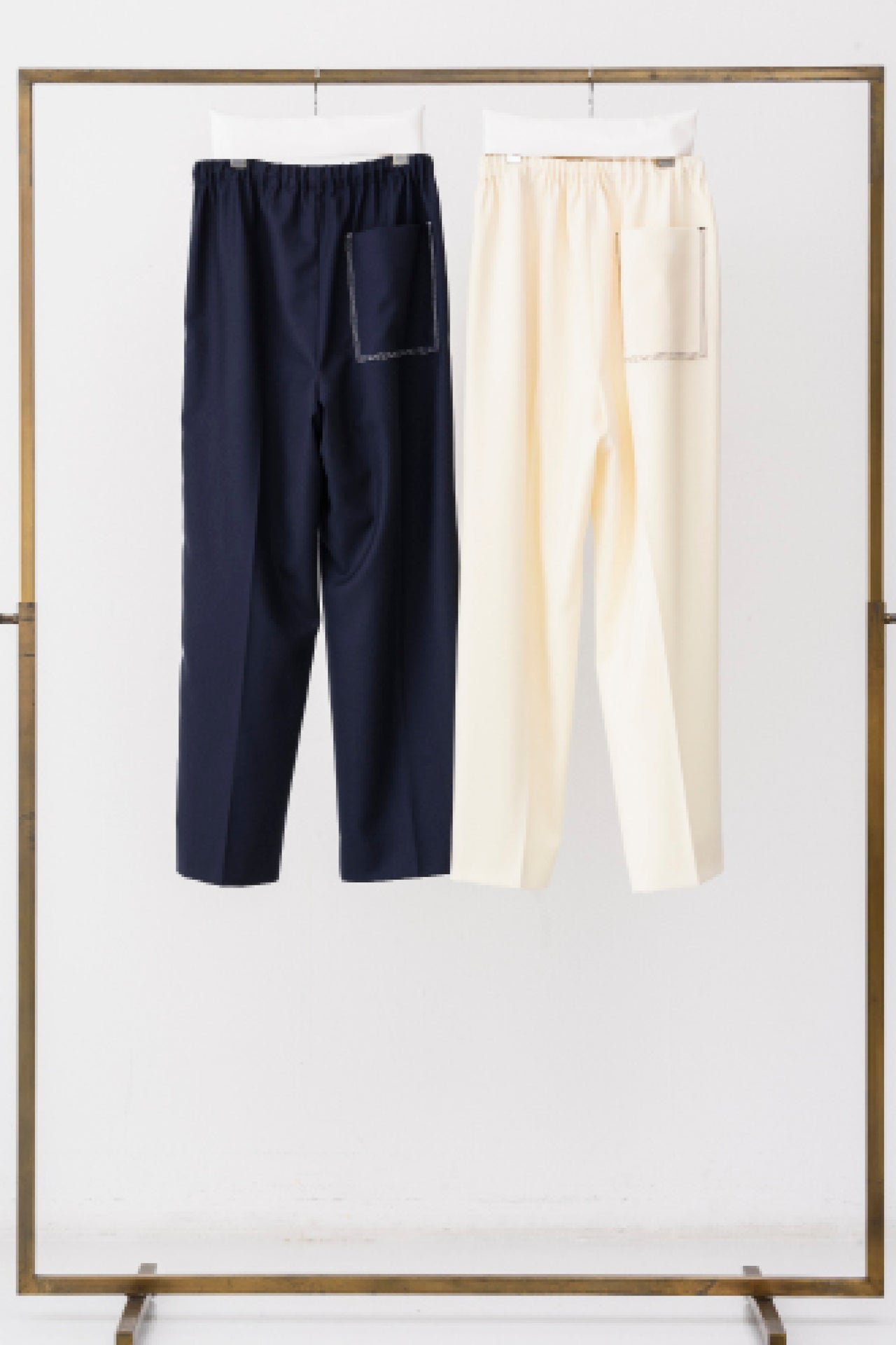 WOOL WIDE PANTS