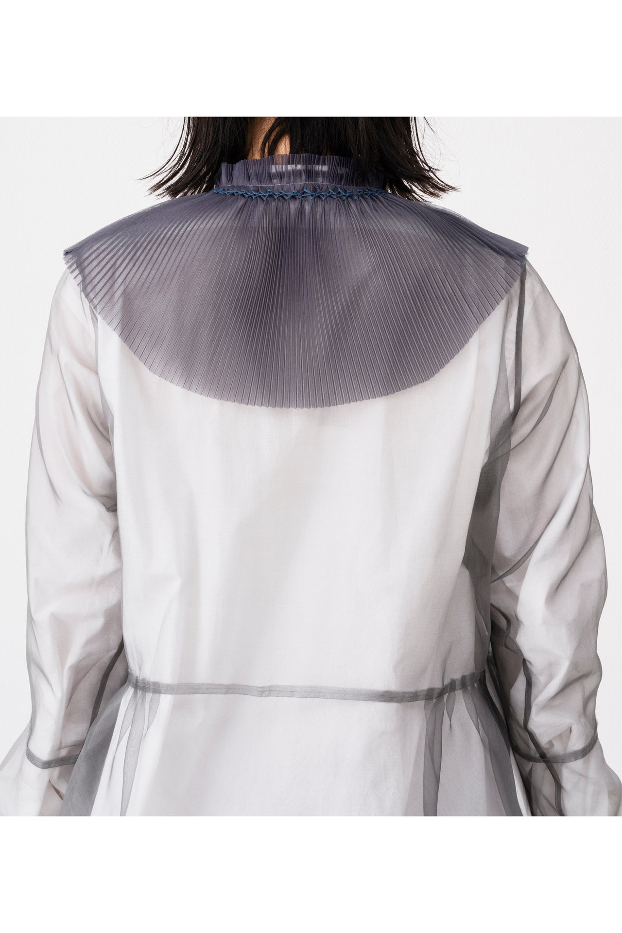 SILK ORGANDY BLOUSE