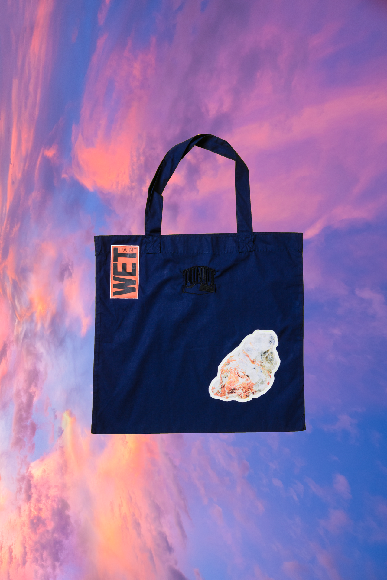 MINERAL TOTE BAG NAVY