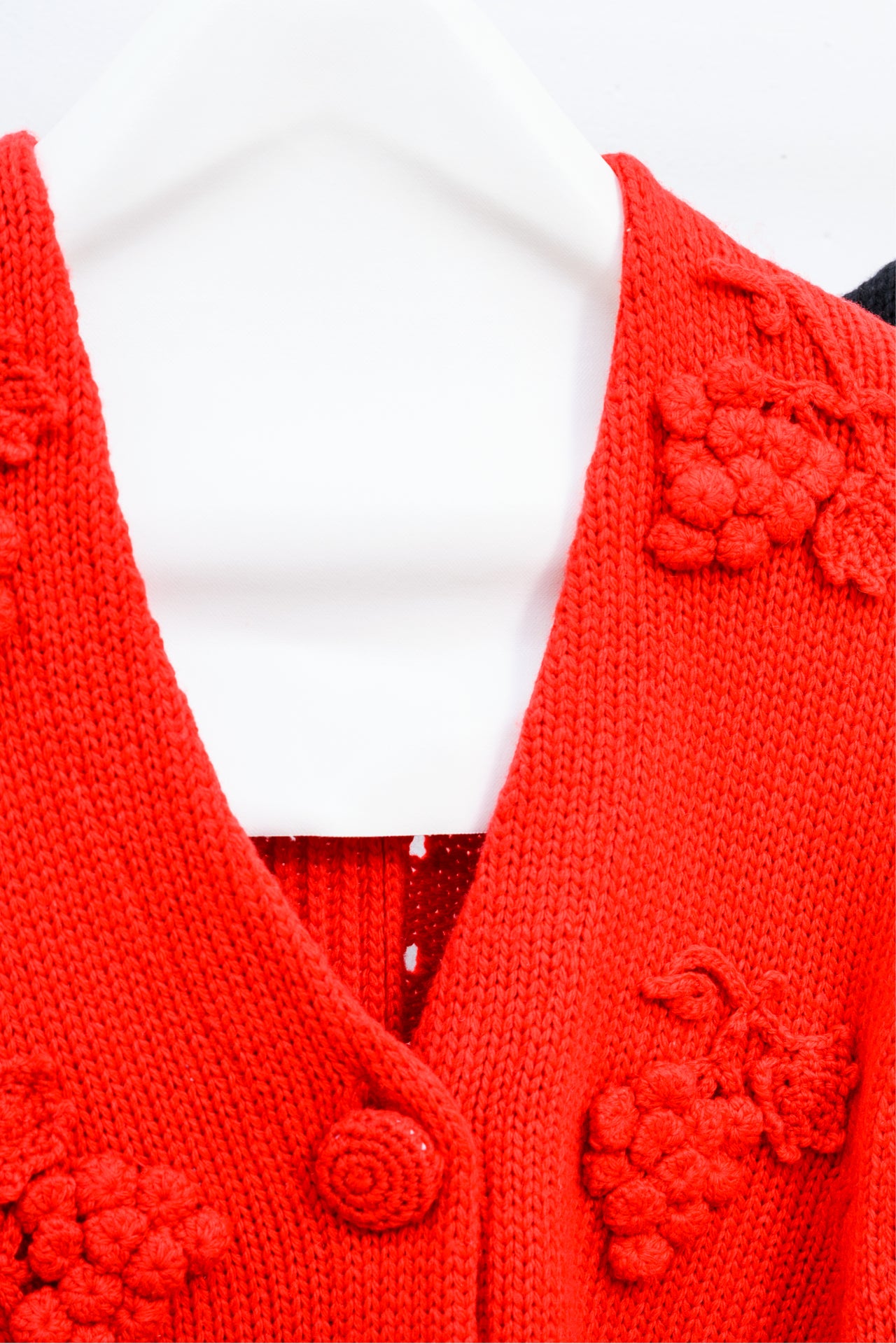 Grape Motif Cardigan