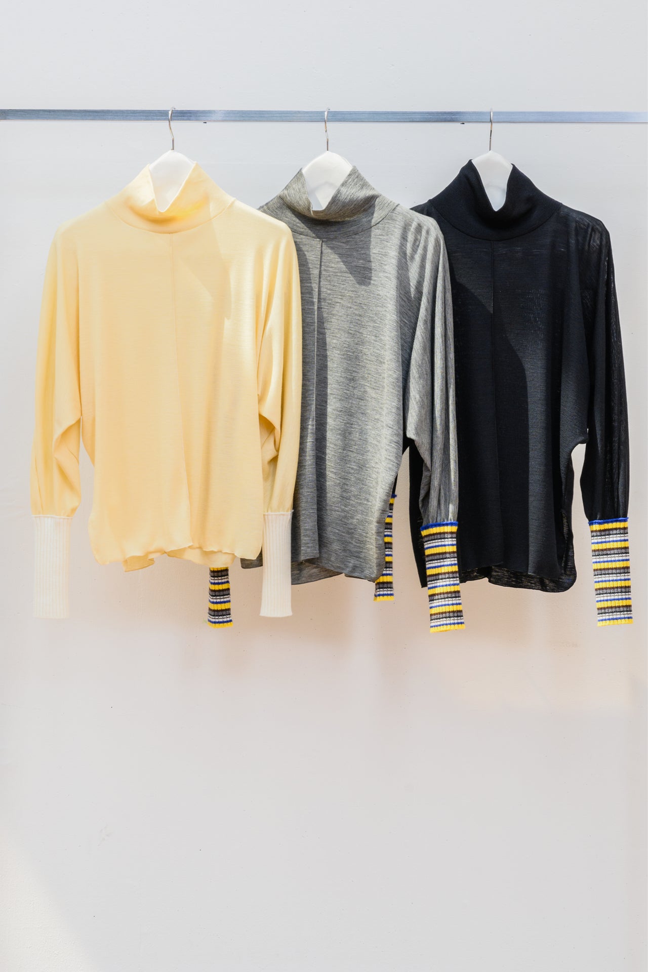 Wool Rib Jersey Turtle Top