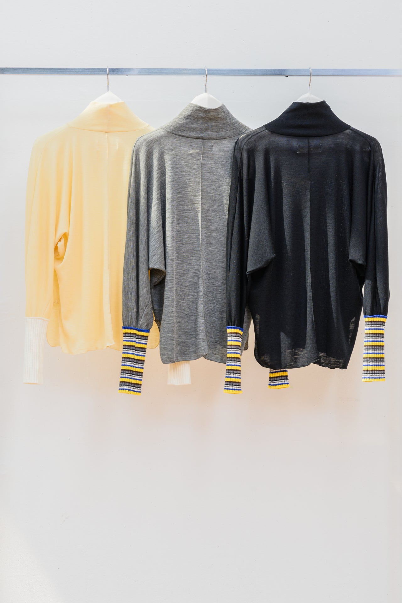 Wool Rib Jersey Turtle Top
