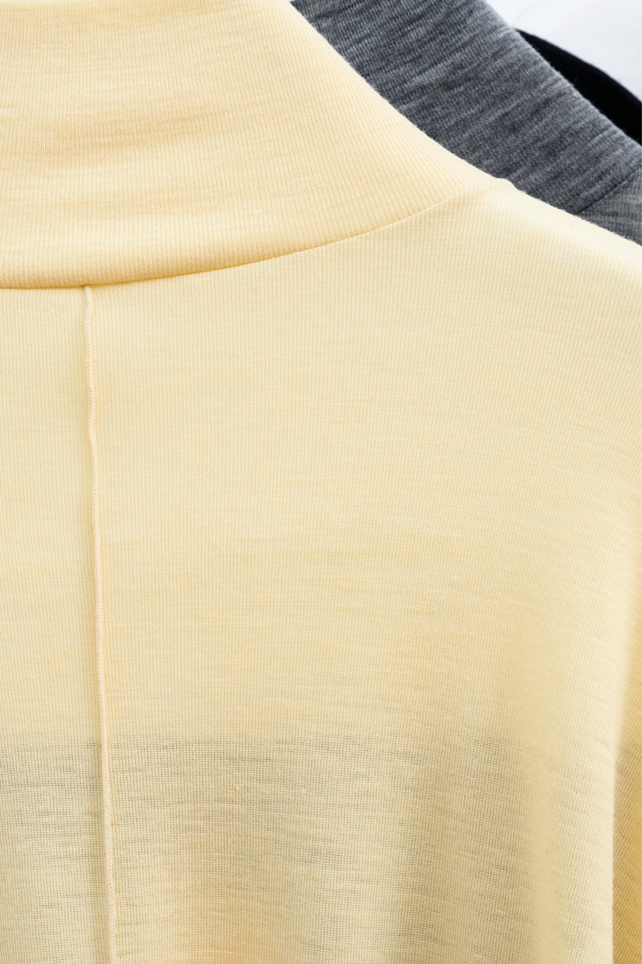 Wool Rib Jersey Turtle Top