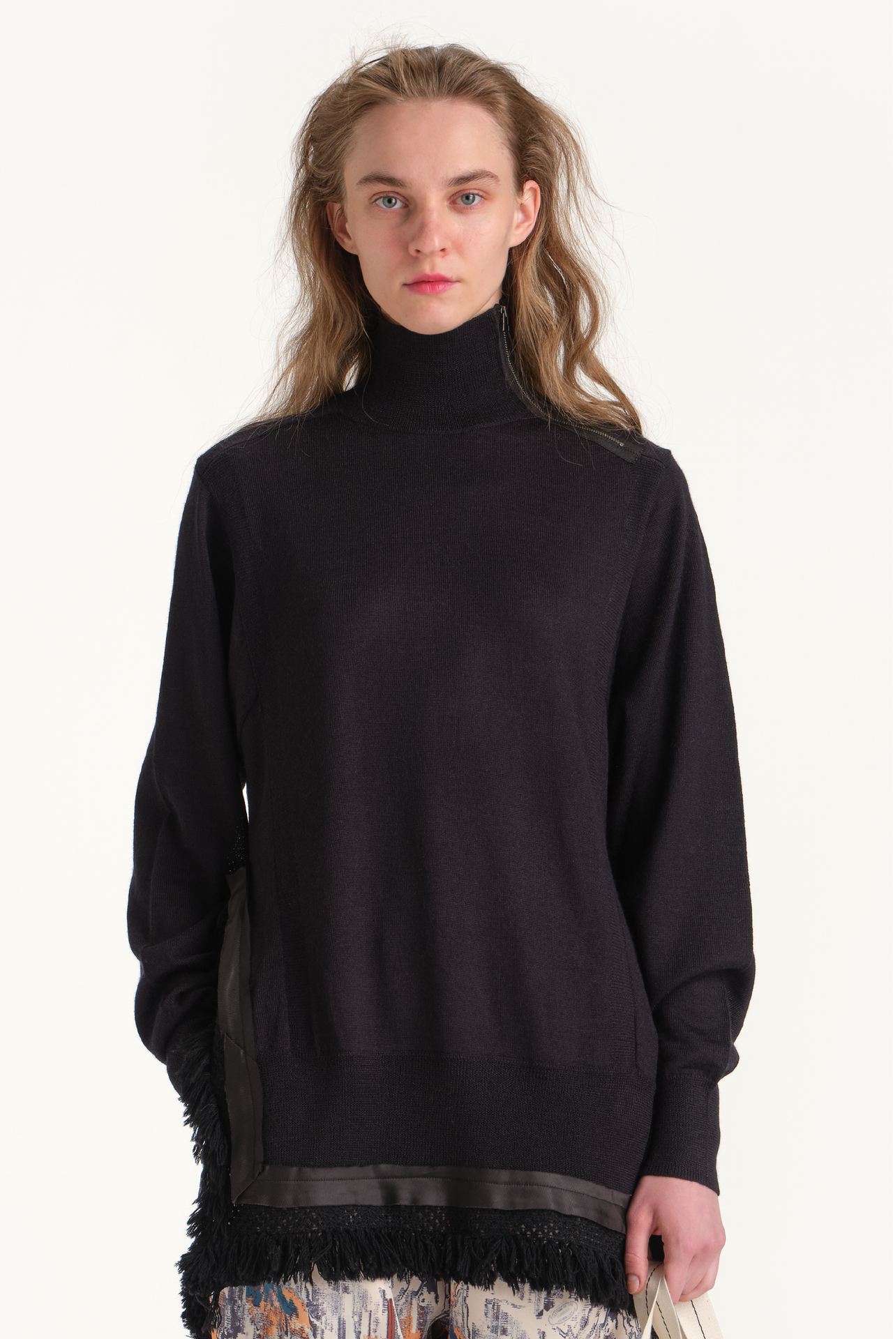 Combination Layered Turtleneck Knit – PONTI OFFICIAL STORE