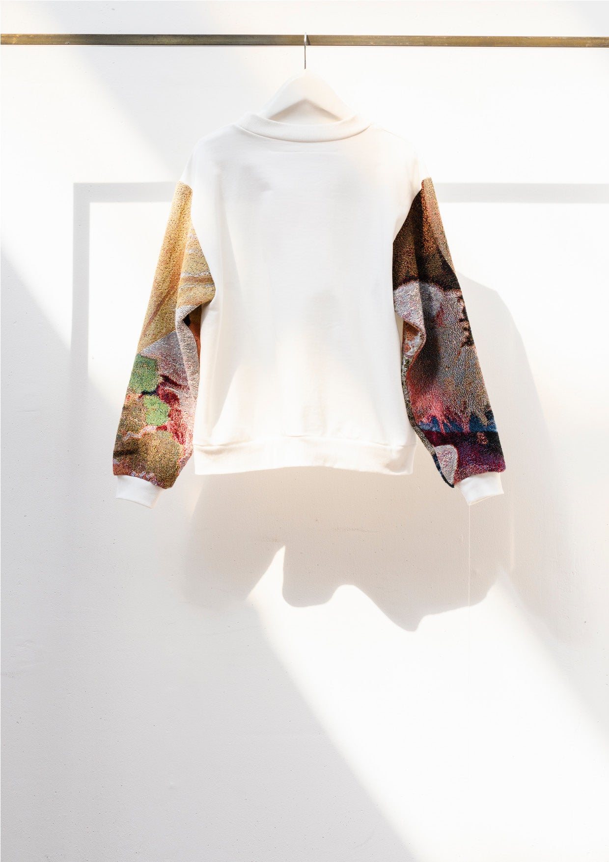 Blanket/fleece combination sweater
