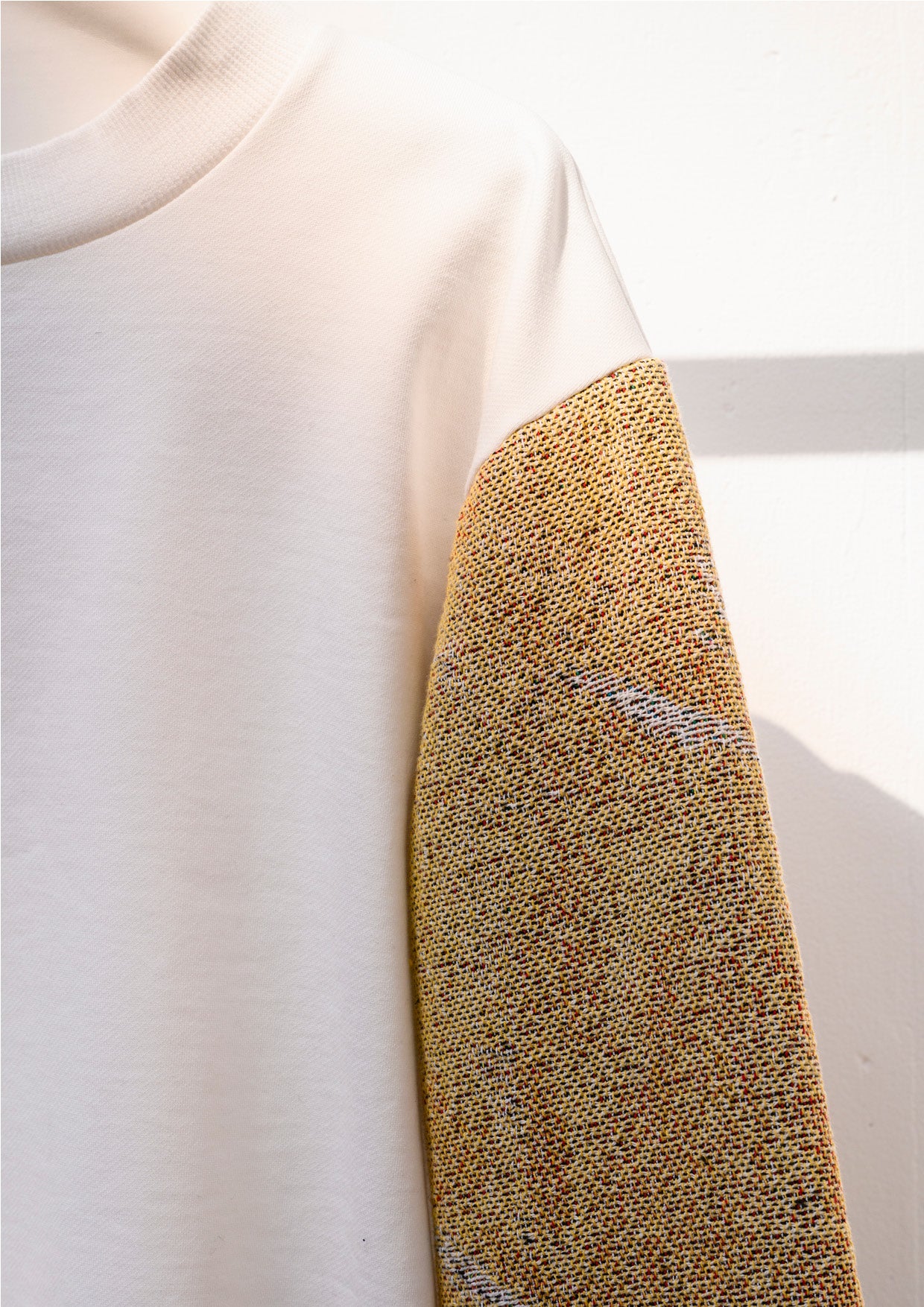 Blanket/fleece combination sweater