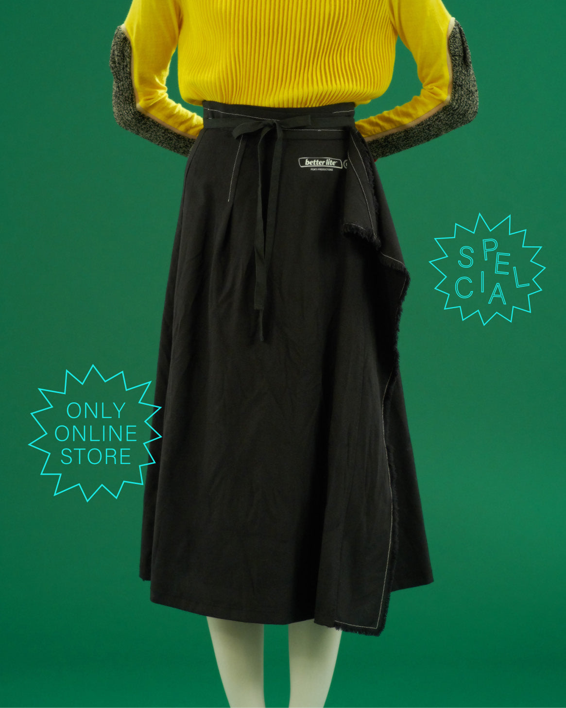 PLAIN WEAVE SKIRT